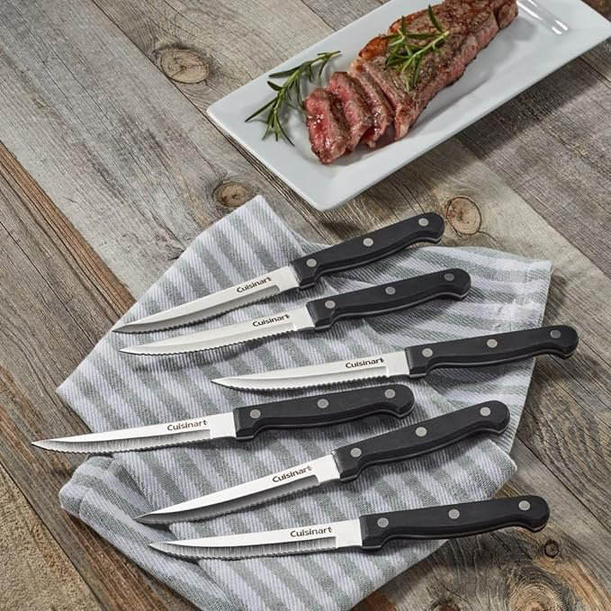 Cuisinart 6 Piece Steak Knife Set (Set of 6)